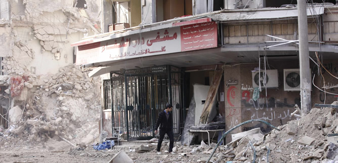 Este domingo se produjo otro ataque en el hospital Dar Al Shifa, en Alepo