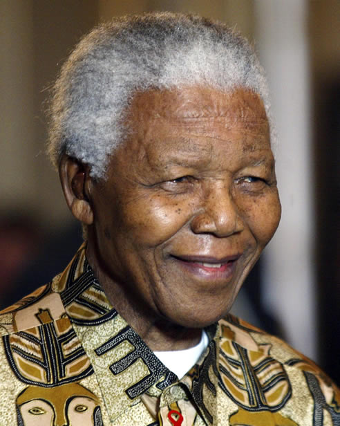 El ex presidente sudafricano, una foto del último año
