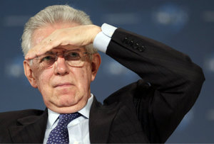 Monti anunció el pasado sábado el fin anticipado de la legislatura después de que Berlusconi presentase su candidatura a las próximas elecciones.