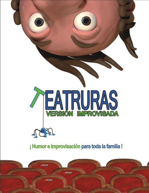Cartel de 'Teatruras', un espectáculo infantil didáctico en el Nuevo Teatro Alcalá.