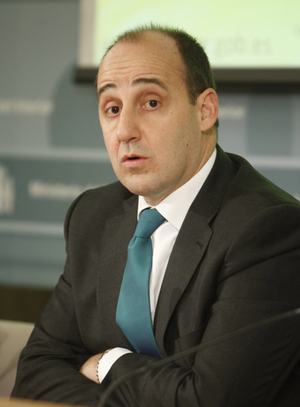 Ignacio Ulloa, durante la presentación del balance de la lucha contra la inmigración ilegal correspondiente a 2011