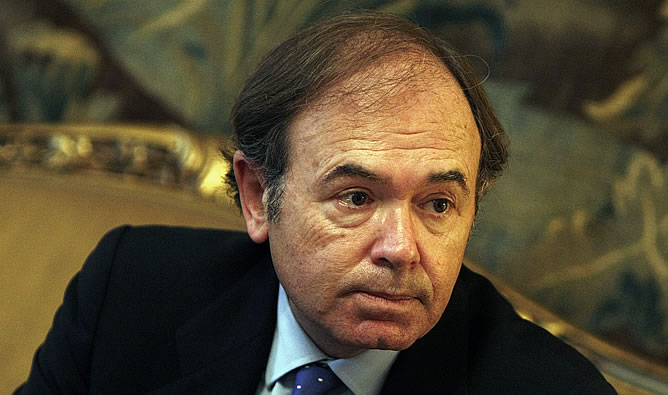 El presidente del Senado de España, Pío García Escudero
