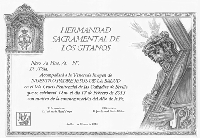 Los Gitanos Presenta El Logotipo Del 25 Aniversario De La Coronacion Radio Sevilla Cadena Ser