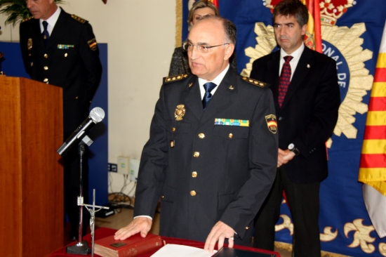 El cap superior de la policia a Catalunya, Agustín Castro Abad, en una imatge d'arxiu