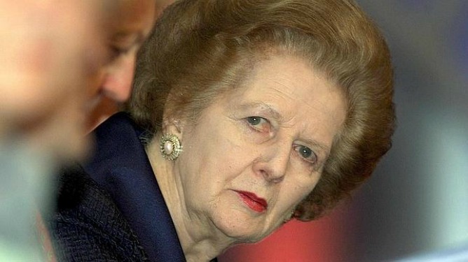 Margaret Thatcher, exprimera ministra británica, en una imagen de archivo del año 2000