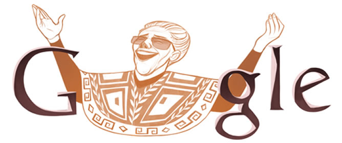 Google celebra el 94ª aniversario del nacimiento de Chavela Vargas