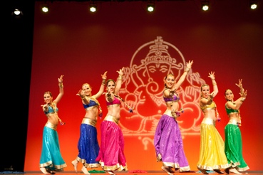 Almussafes se convierte  en la sede de  la danza oriental