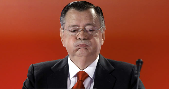El exconsejero delegado del Banco Santander, Alfredo Sáenz, en una imagen de archivo.