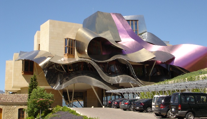Hotel Marqués de Riscal, en la Rioja alavesa, donde Urdangarin registró una factura de 1.500 euros