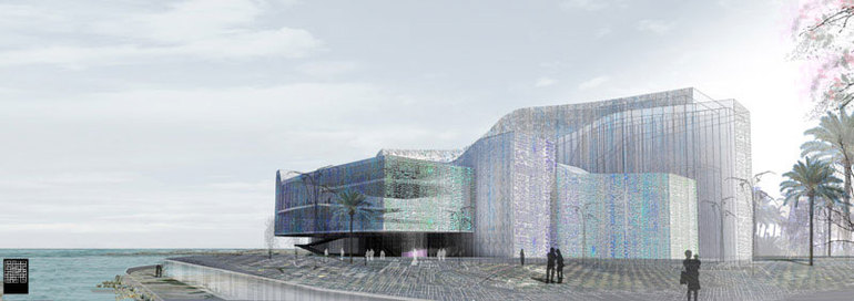Imagen del proyecto de Palacio de la Música presupuestado en 100 millones de euros