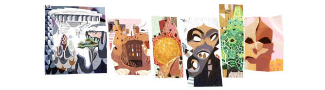 Antoni Gaudí, protagonista en Google