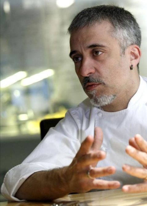 El cocinero Sergi Arola, durante una entrevista concedida a la Agencia EFE en 2010.