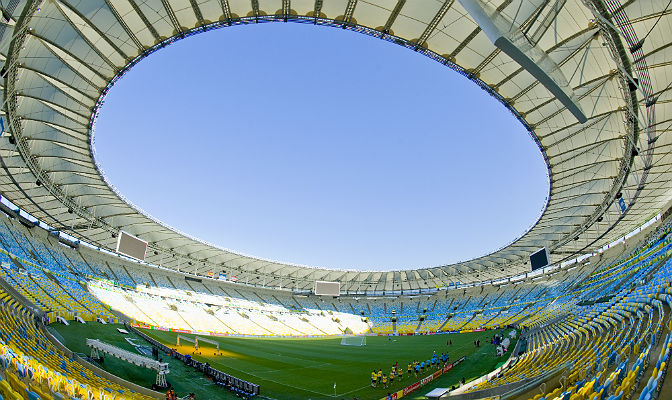 Vista general del estadio de Maracaná