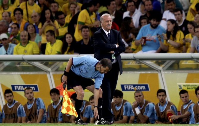 Del Bosque: "Tuvimos una pizca de mala suerte, pero Brasil ha sido mejor"