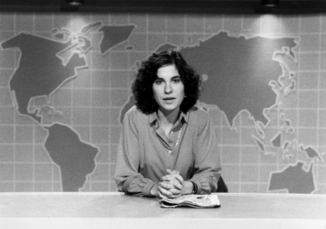 La periodista, Concha García Campoy presentó en 1985 el informativo de TVE
