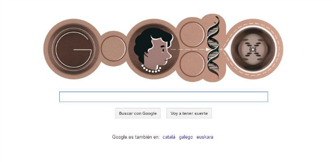 Rosalind Franklin, doodle de Google