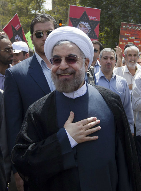 Estados Unidos ha anunciado este domingo que está dispuesto a colaborar con el nuevo Gobierno del presidente iraní, Hasan Rohani
