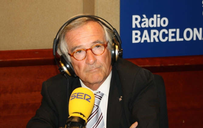Xavier Trias, alcalde de Barcelona, en 'La Ventana' de la Cadena SER