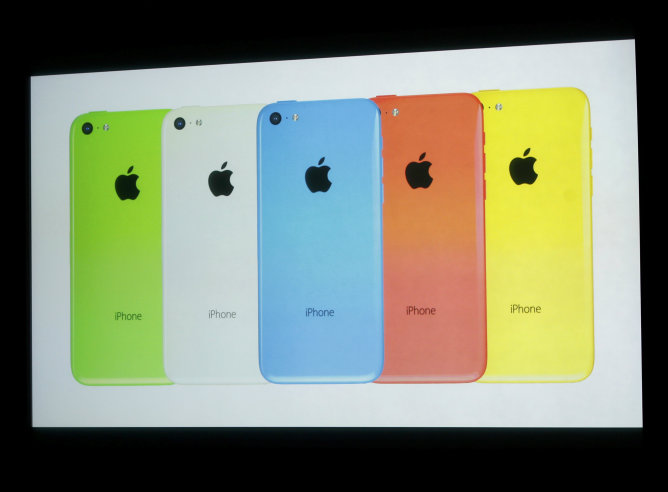Presentación de la nueva gama de colores del iPhone 5C