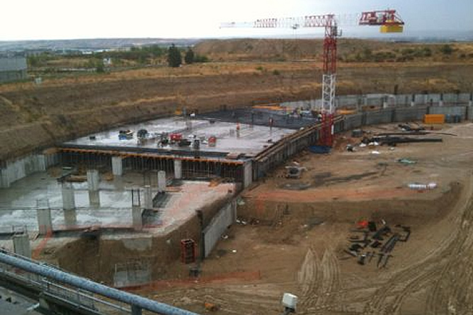 Las obras del próximo estadio del Atlético de Madrid finalizarán en junio de 2016, según el arquitecto Antonio Cruz.