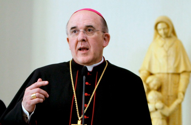 El arzobispo de Valencia, Carlos Osoro