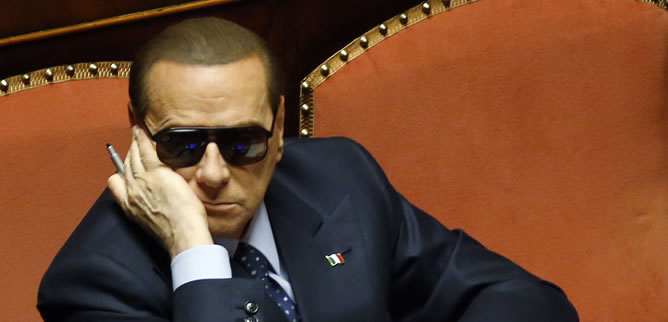 Silvio Berlusconi en una fotografía de archivo.