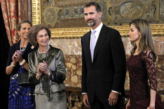 FOTOGALERIA: Recepción en el Palacio Real