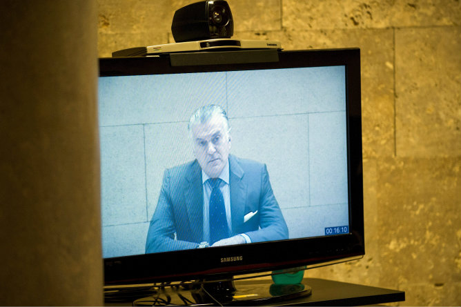 Luis Bárcenas ha declarado como demandado por videoconferencia desde la cárcel antes que la presidenta castellanomanchega María Dolores de Cospedal