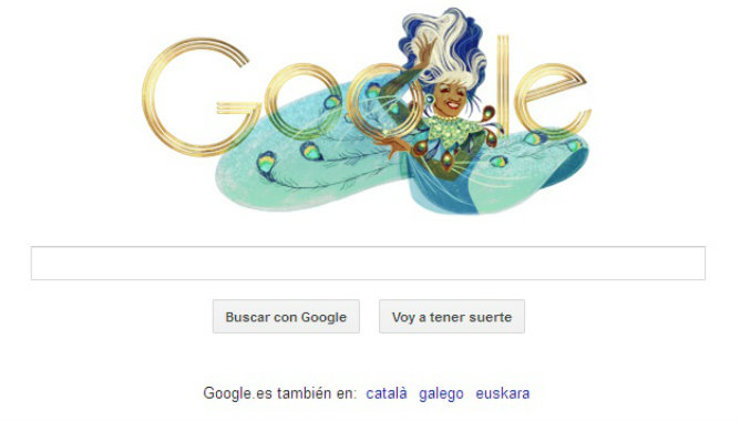 Celia Cruz, doodle de Google