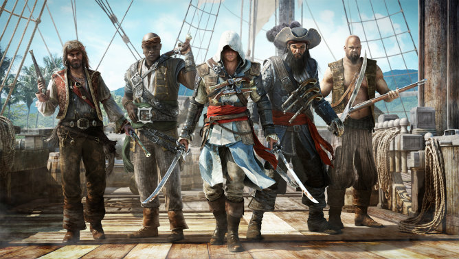 Imagen promocional de 'Assassin's Creed IV'
