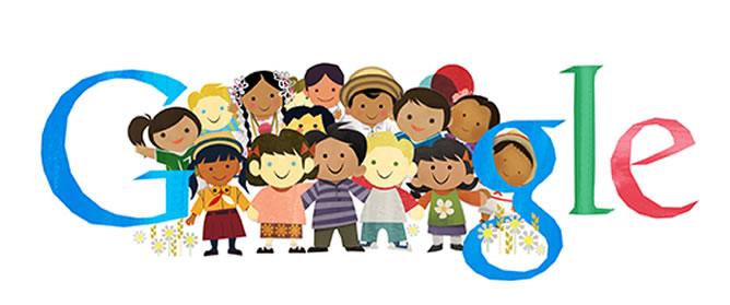 Día Universal del Niño, en Google