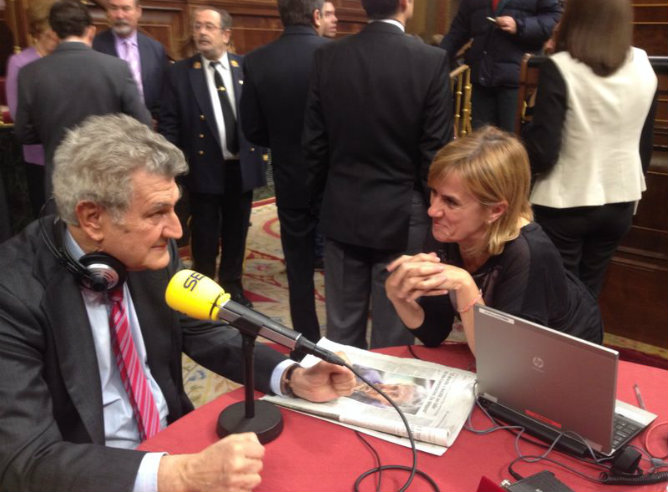 El presidente del Congreso ha pasado por los micrófonos de 'Hoy por Hoy' en la jornada de puertas abiertas El presidente del Congreso ha pasado por los micrófonos de 'Hoy por Hoy' en la jornada de puertas abiertas