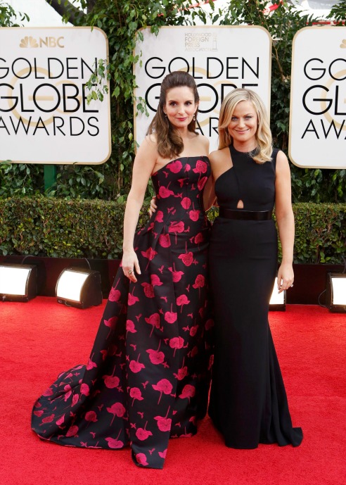 Tina Fey y Amy Poehler, las presentadoras de los Globos de Oro