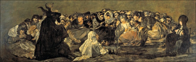 El Aquelarre o El gran Cabrón de Francisco de Goya