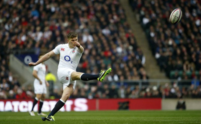 Owen Farrell, una de las estrellas de la selección inglesa para el Seis Naciones