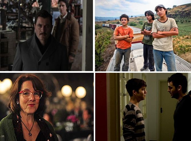 Fotogramas de las cuatro nominadas al Goya a la mejor película iberoamericana