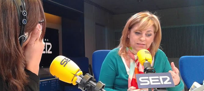 Elena Valenciano, cabeza de lista del PSOE a las elecciones europeas, en 'Hora 25'