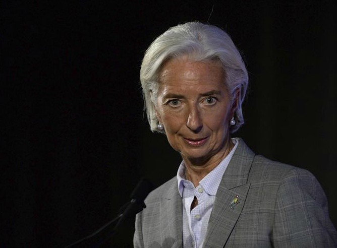 Christine Lagarde durante la cumbre del G20 celebrada en Sydney.