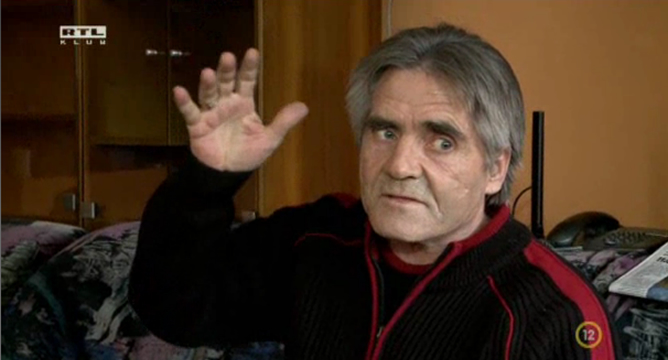 László Andraschek, durante una entrevista a la cadena húngara RTL Klub