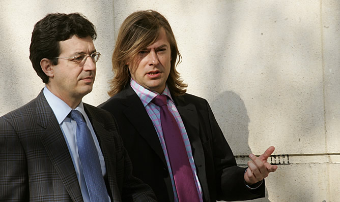 Los jueces Fernando Andreu (izq.) y Santiago Pedraz (dcha.), en una foto de archivo