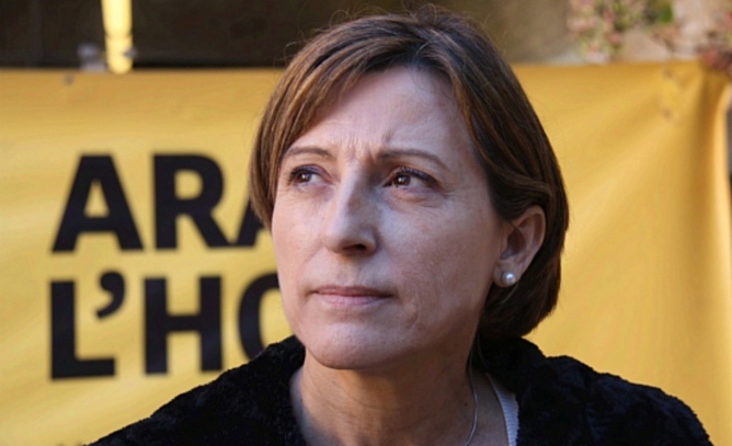 La presidenta de l'Assemblea Nacional Catalana, Carme Forcadell