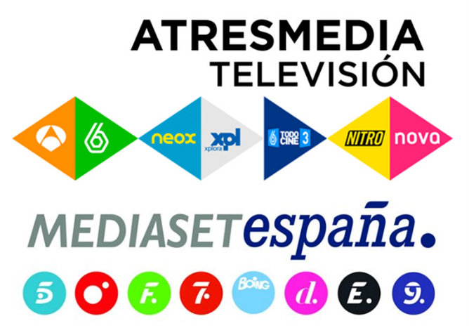 Atresmedia y Mediaset perderán tres y dos canales de la TDT respectivamente