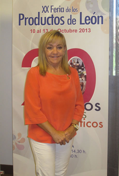 Isabel Carrasco, presidenta del PP de León, en una imagen de archivo