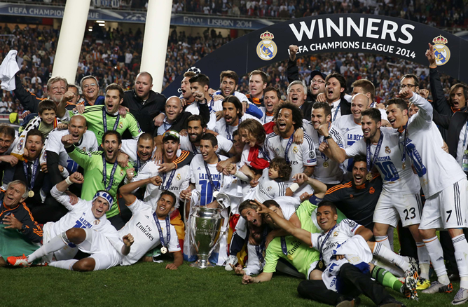 La Copa de Europa, apostada a los pies de la plantilla blanca. La Copa de Europa, apostada a los pies de la plantilla blanca.