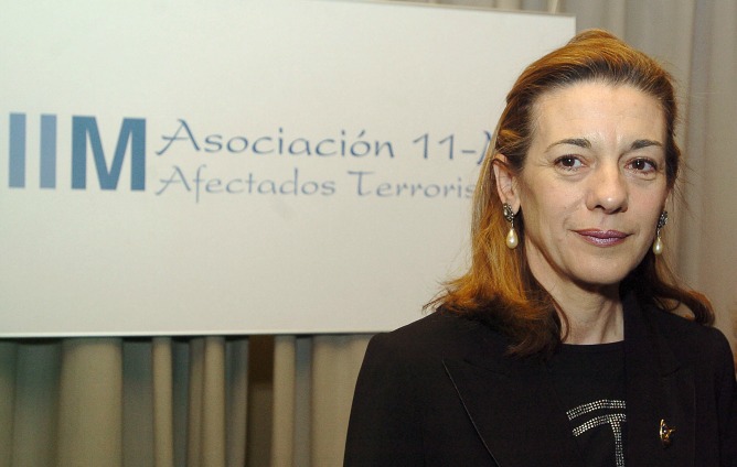La presidenta de la Asociación 11-M Afectados por el Terrorismo, Pilar Manjón, en una imagen de archivo