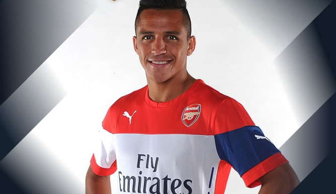 Alexis, nuevo jugador del Arsenal