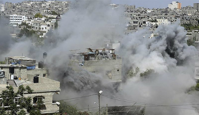 Más de 170 palestinos muertos en Gaza en siete días de ofensiva