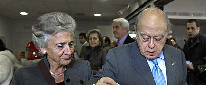 Jordi Pujol y Marta Ferrusola, en una imagen de archivo