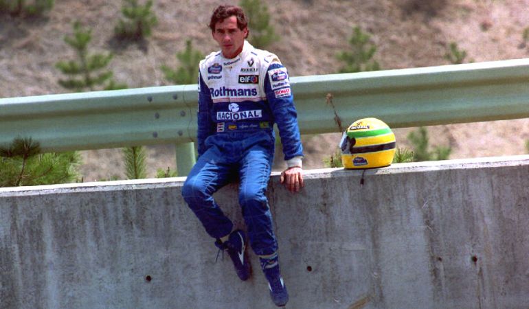 Foto de archivo de Ayrton Senna (1994)