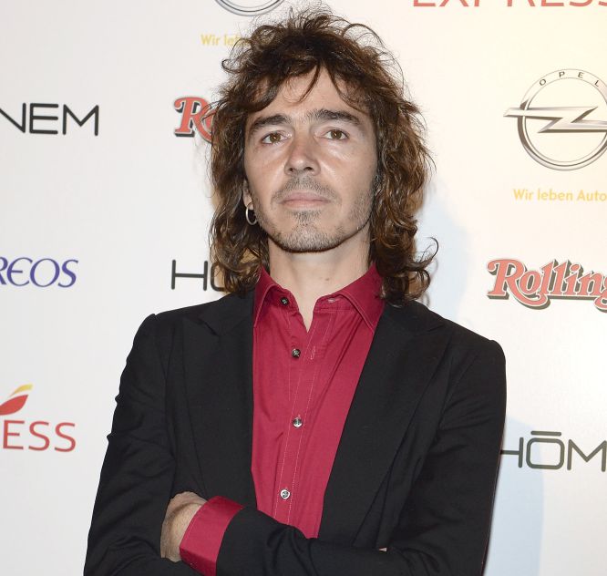 El cantante Ruben Pozo, en la gala de los Premios Rolling Stone 2014